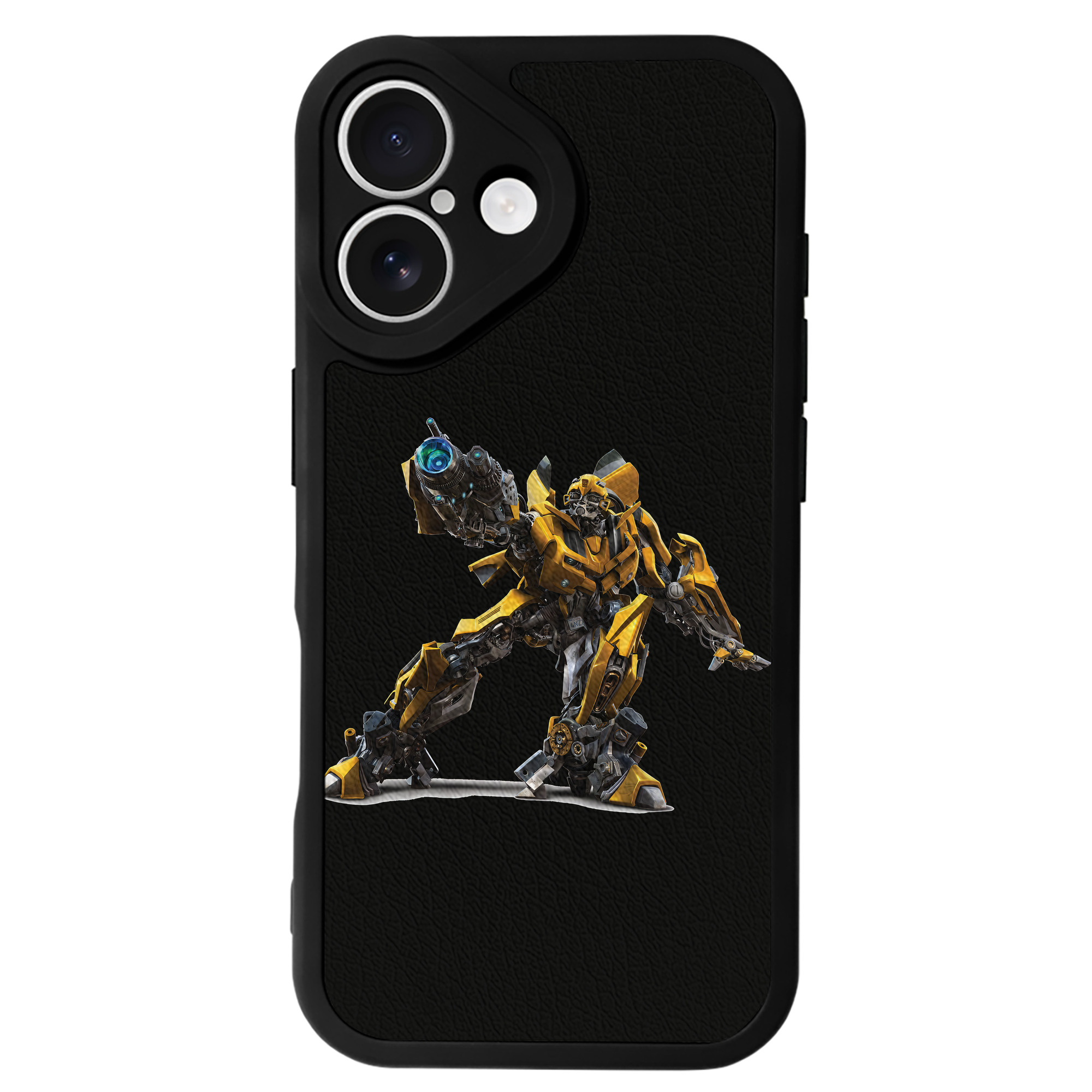 （画像用） Transformers トランスフォーマー 【iPhone 16シリーズ対応】シリコンスマホケース（レザー調） 材質：シリコン